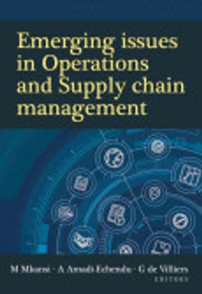 Emerging issues in operations and supply chain management 1/e