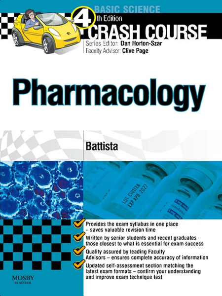 Crash Course: Pharmacology E-Book