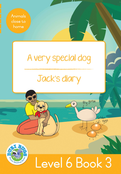 DUZI BUGS: YELLOW LEVEL 6: BOOK 3: A VERY SPECIAL DOG | JACK'S DIARY (Library)