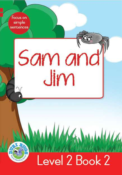 DUZI BUGS: RED LEVEL 2: BOOK 2: SAM AND JIM (Library)