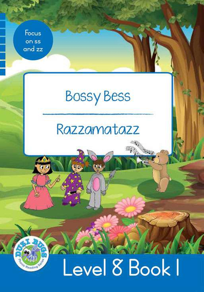 DUZI BUGS: BLUE LEVEL 8: BOOK 1: BOSSY BESS | RAZZAMATAZZ (Library)