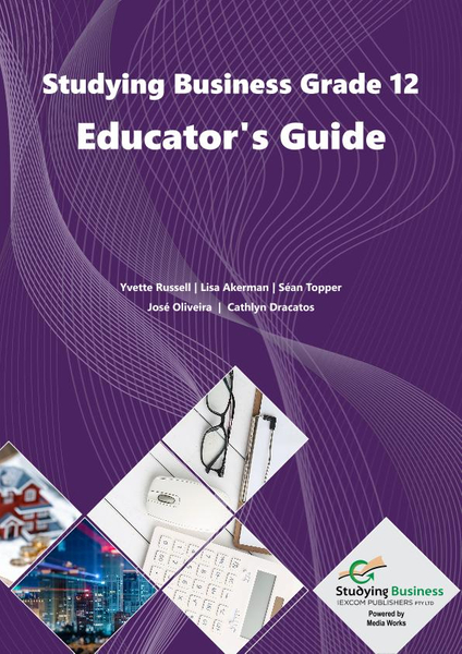 Studying Business Grade 12 Educators Guide