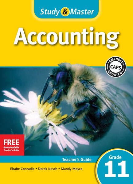 Study & Master Accounting Grade 11 Teacher's Guide Adobe Edition