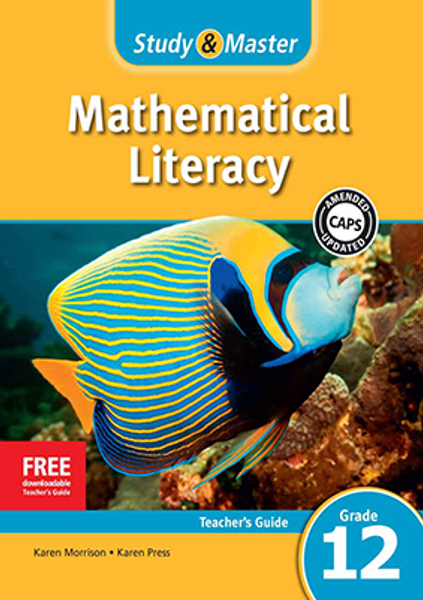 Study & Master Mathematical Literacy Grade 12 Teacher's Guide Adobe Edition