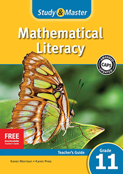 Study & Master Mathematical Literacy Grade 11 Teacher's Guide Adobe Edition