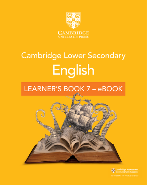 Cambridge Lower Secondary English Learner's Book 7 - eBook