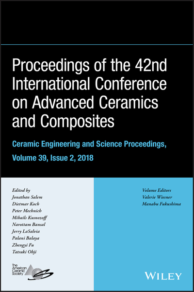 Proceedings of the 42nd International Conference on Advanced Ceramics and Composites, Volume 39, Issue 2