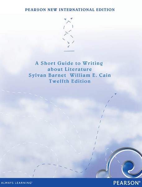 Short Guide to Writing about Literature, A