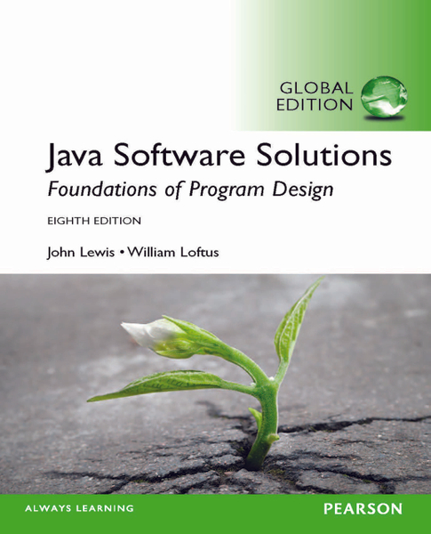 Java Software Solutions PDF eBook, Global Edition