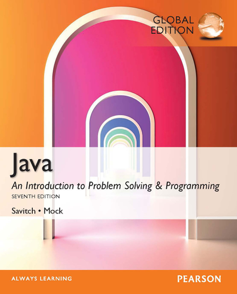 Java: An Introduction to Problem Solving and Programming PDF ebook, Global Edition