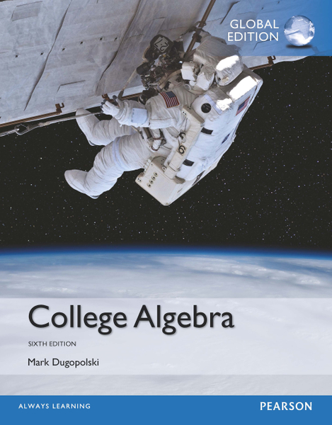 College Algebra PDF eBook, Global Edition