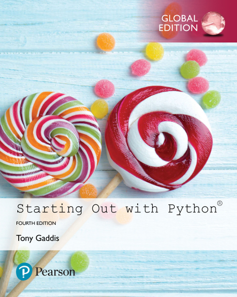 Starting Out with Python, Global Edition