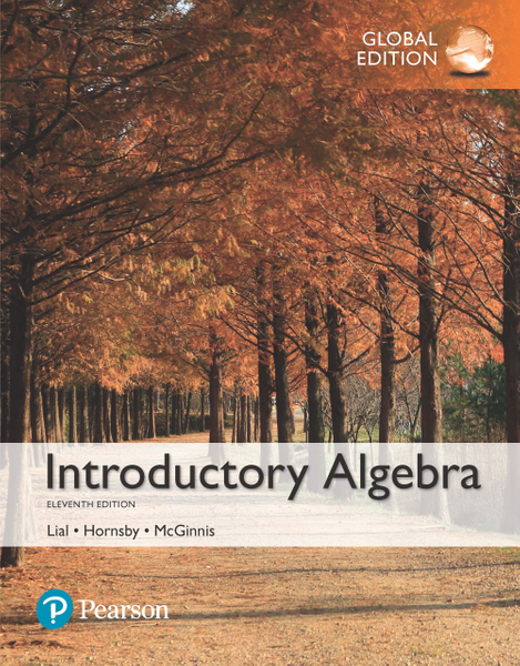 Introductory Algebra, Global Edition