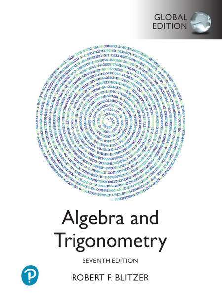 Algebra and Trigonometry, Global Edition