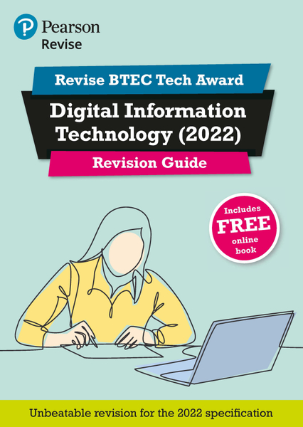 Pearson REVISE BTEC Tech Award Digital Information Technology Revision Guide Kindle