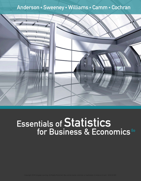 Essentials of Statistics for Business and Economics (with XLSTAT Printed Access Card)