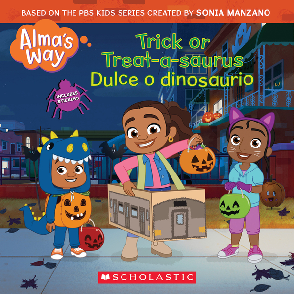 TRICK-OR-TREATASAURUS (Alma's Way Halloween Storybook)