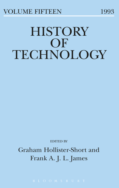 History of Technology Volume 15