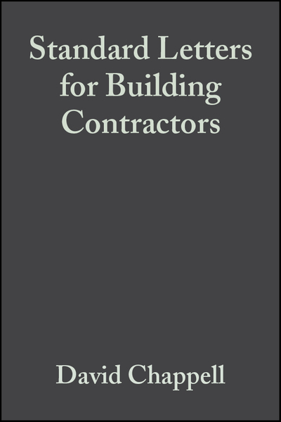 Standard Letters for Building Contractors