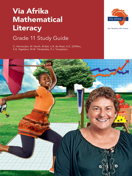 eBook (ePDF): Via Afrika Mathematical Literacy Grade 11 Study Guide