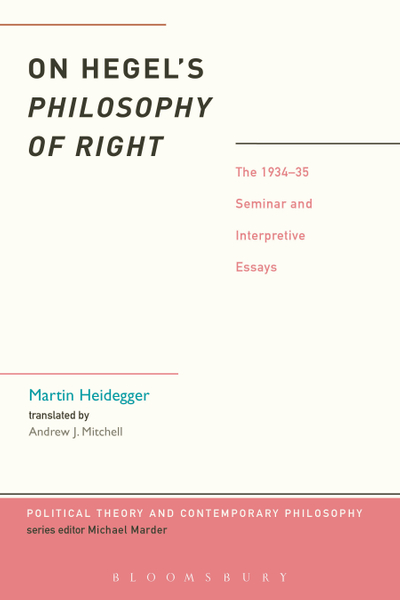 Hegel's Philosophy of Right