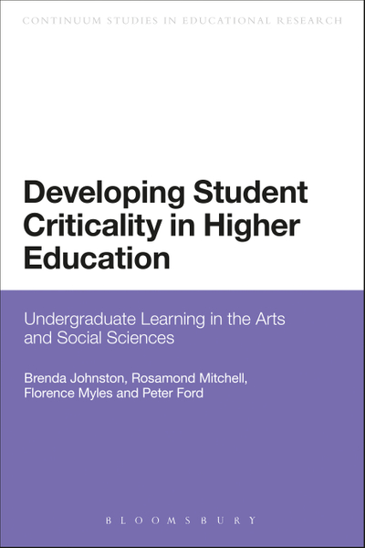 Developing Student Criticality in Higher Education