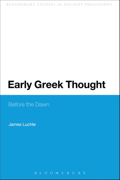 Early Greek Thought