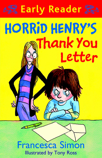 Horrid Henry's Thank You Letter