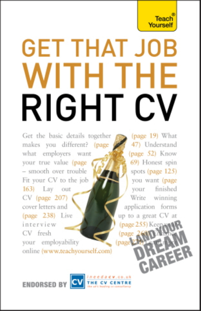 Get That Job With The Right CV