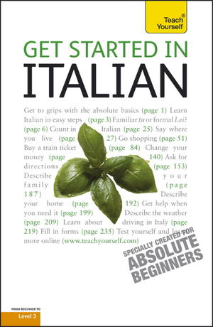 Get Started in Beginner's Italian: Teach Yourself