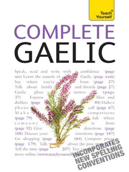 Complete Gaelic Beginner to Intermediate Book and Audio Course