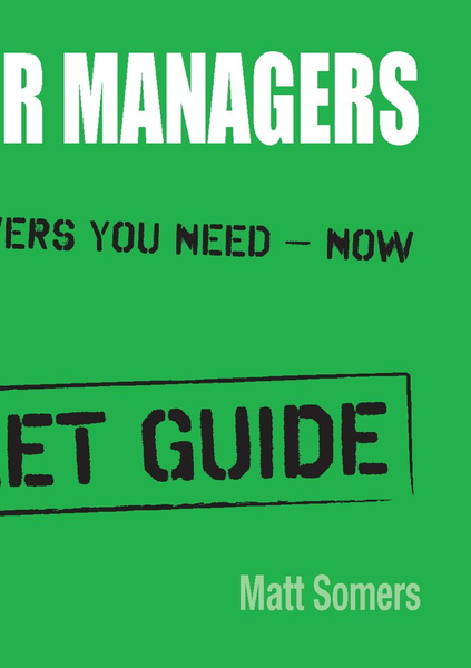 Coaching for Managers: Bullet Guide