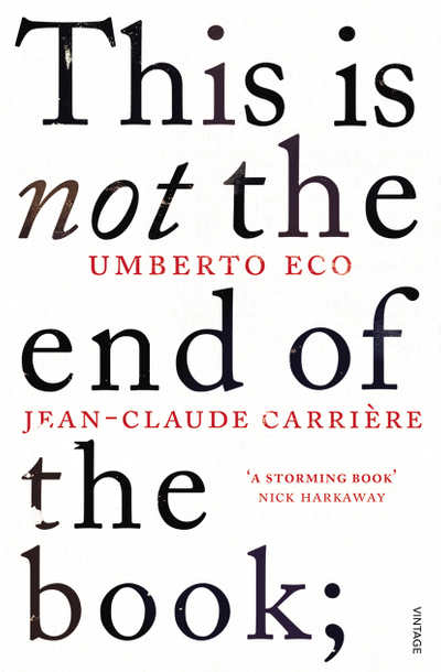 This is Not the End of the Book