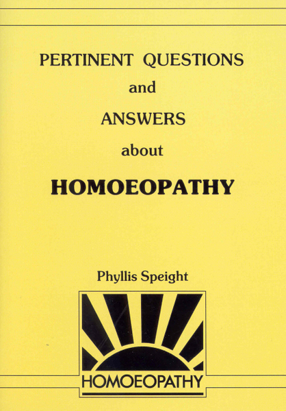 Pertinent Questions And Answers About Homoeopathy