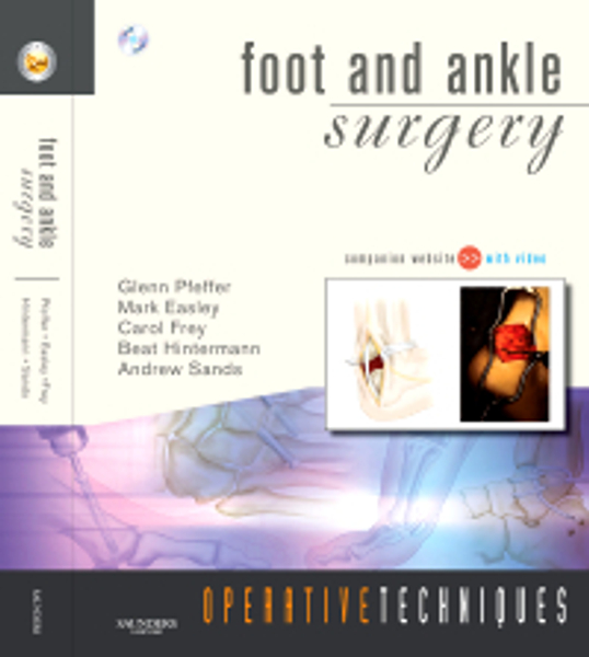 Operative Techniques: Foot And Ankle Surgery- E-BOOK | Text Book Centre ...