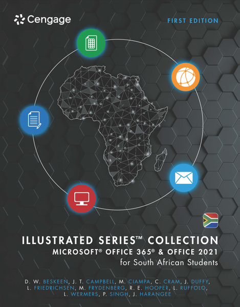 MS 365 Office 2021 for South African Students: Ilustrated Series