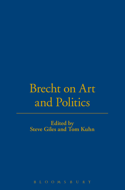 Brecht On Art And Politics