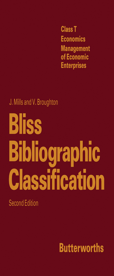 Bliss Bibliographic Classification