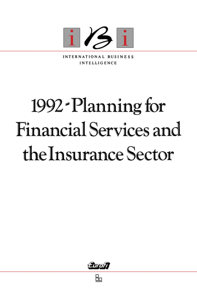 1992-Planning for Financial Services and the Insurance Sector