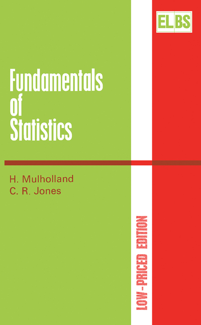 Fundamentals of Statistics