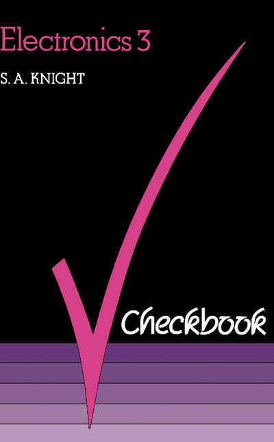 Electronics 3 Checkbook