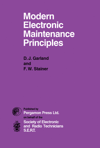 Modern Electronic Maintenance Principles