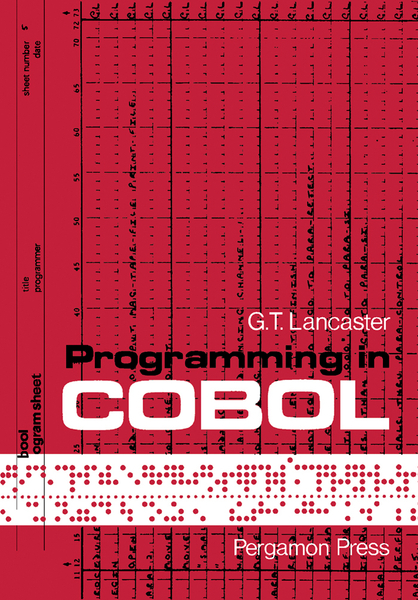 Programming in COBOL