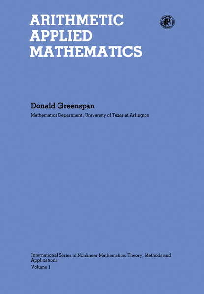 Arithmetic Applied Mathematics