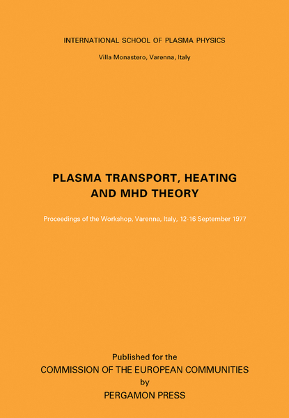 Plasma Transport, Heating and MHD Theory