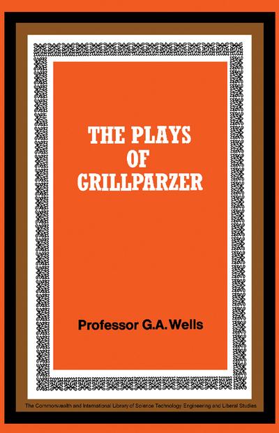 The Plays of Grillparzer