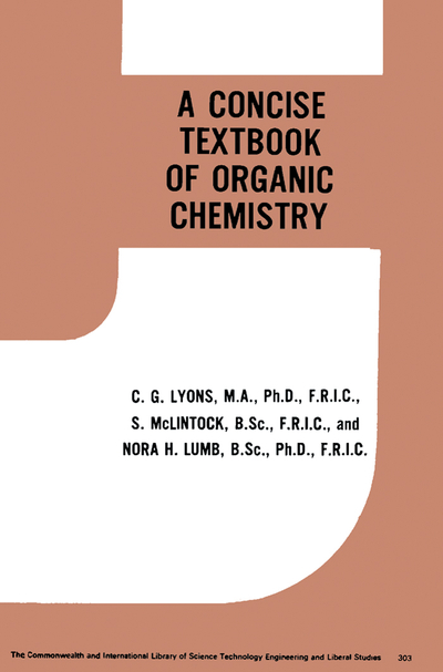 A Concise Text-Book of Organic Chemistry