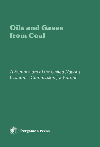 Oils and Gases from Coal