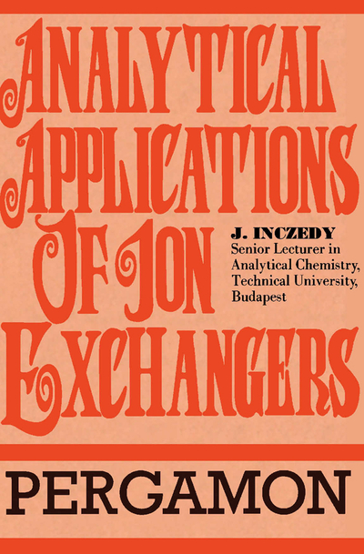 Analytical Applications of Ion Exchangers