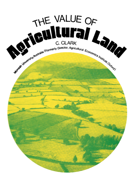 The Value of Agricultural Land